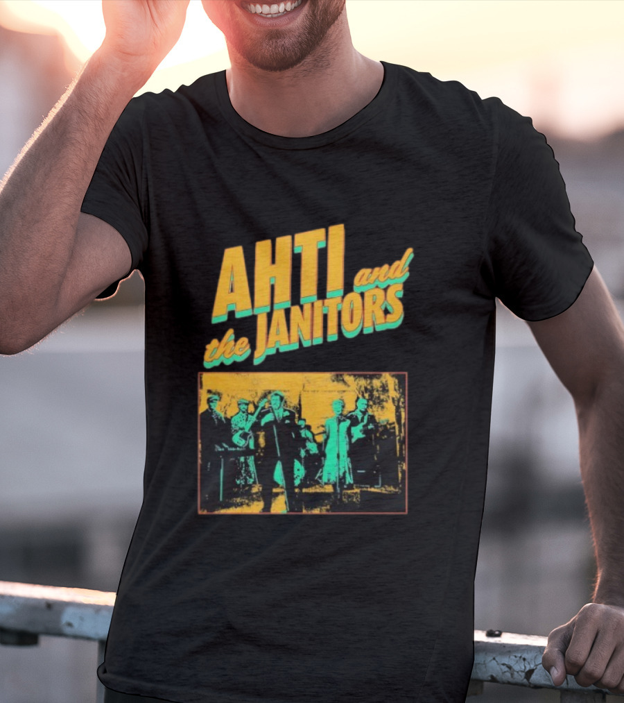 Ahti And The Janitors Band Vintage Concert Style T-Shirt