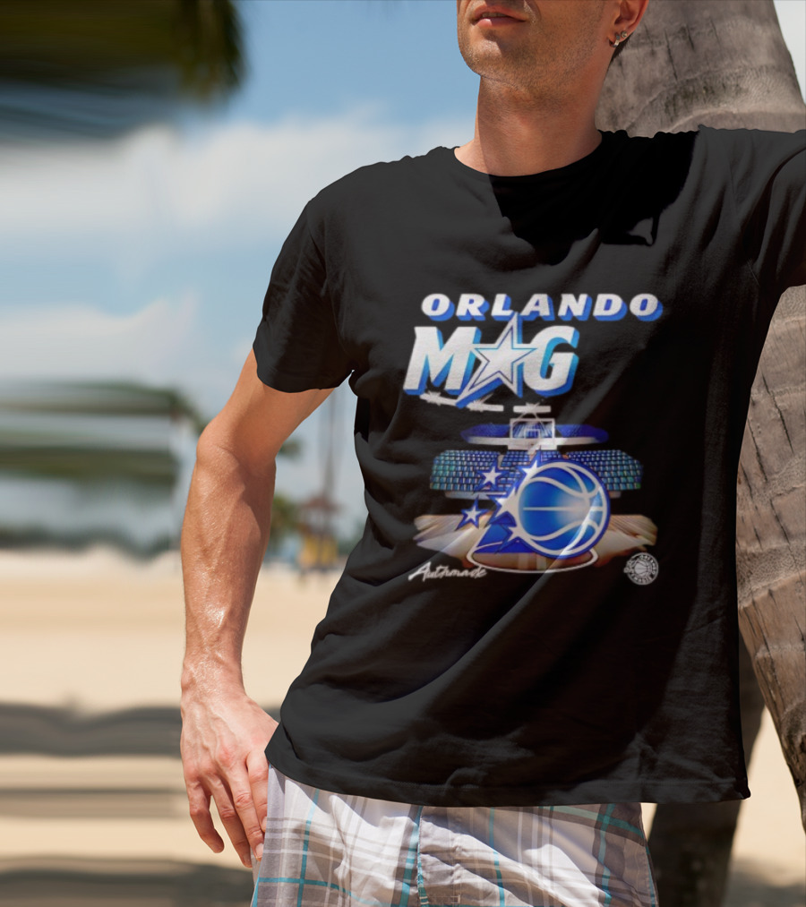 Authmade Orlando Magic Basketball Arena Stars T-Shirt