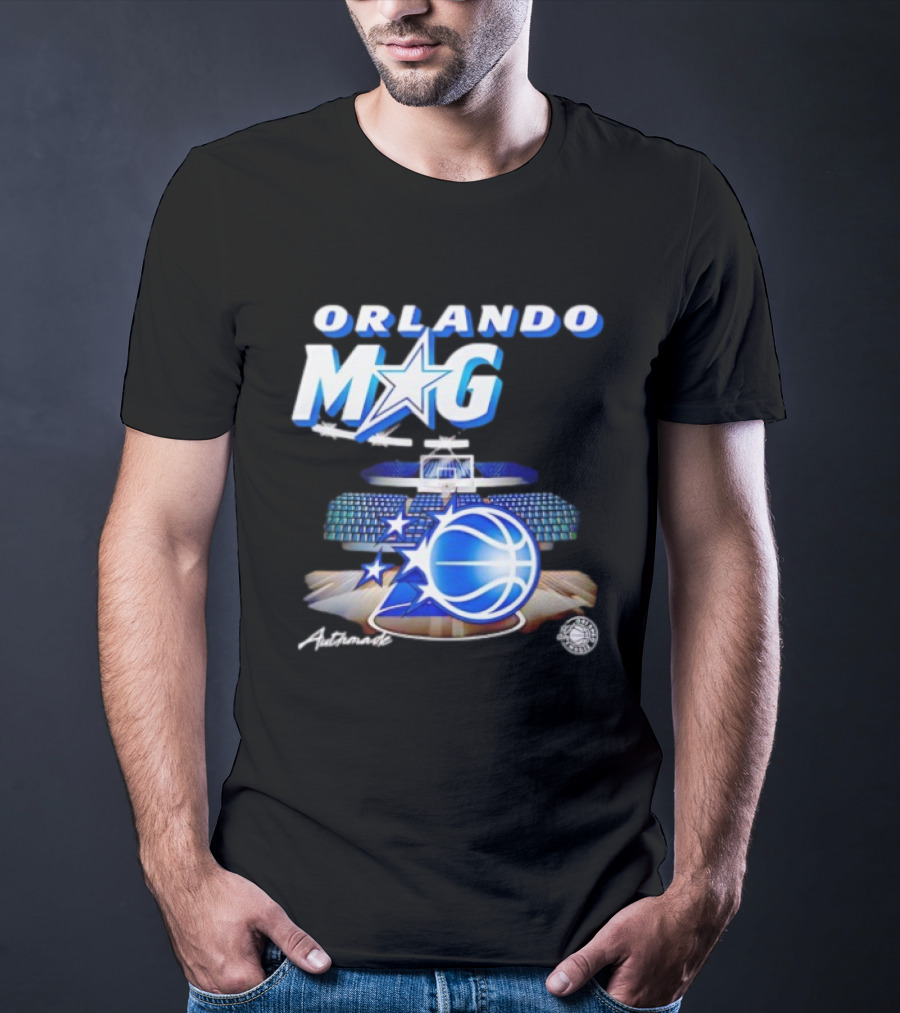 Authmade Orlando Magic Basketball Arena Stars T-Shirt