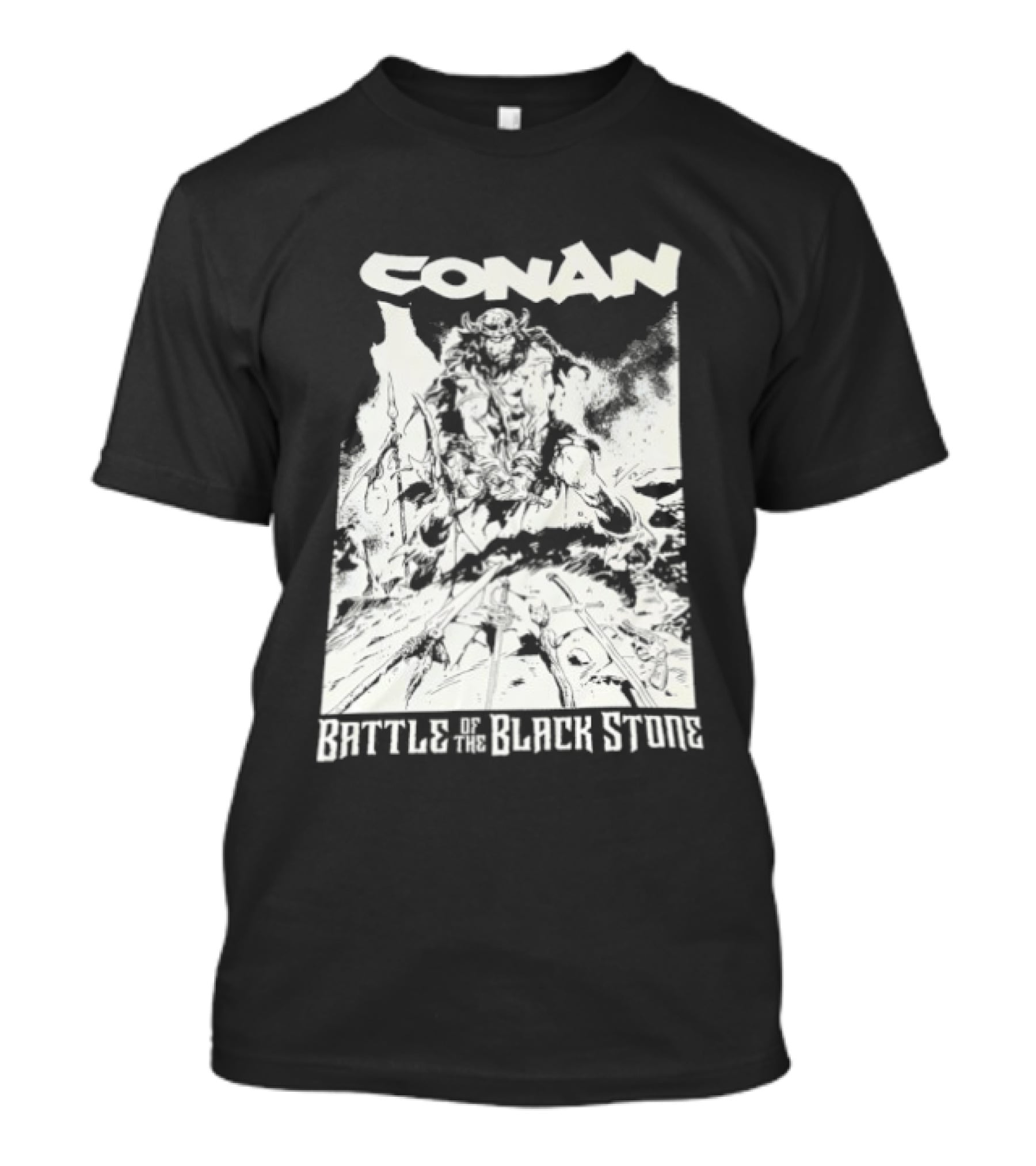 Conan Battle Of The Black Stone Fantasy Adventure T-Shirt