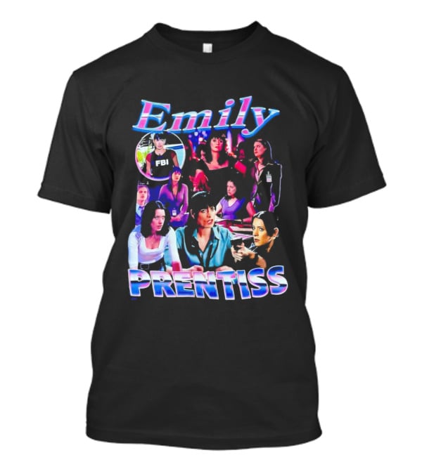 Emily Prentiss FBI Criminal Minds Collage T-Shirt