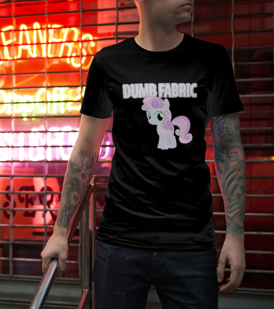 Dumb Fabric My Little Pony Pastel Cartoon Character T-Shirt