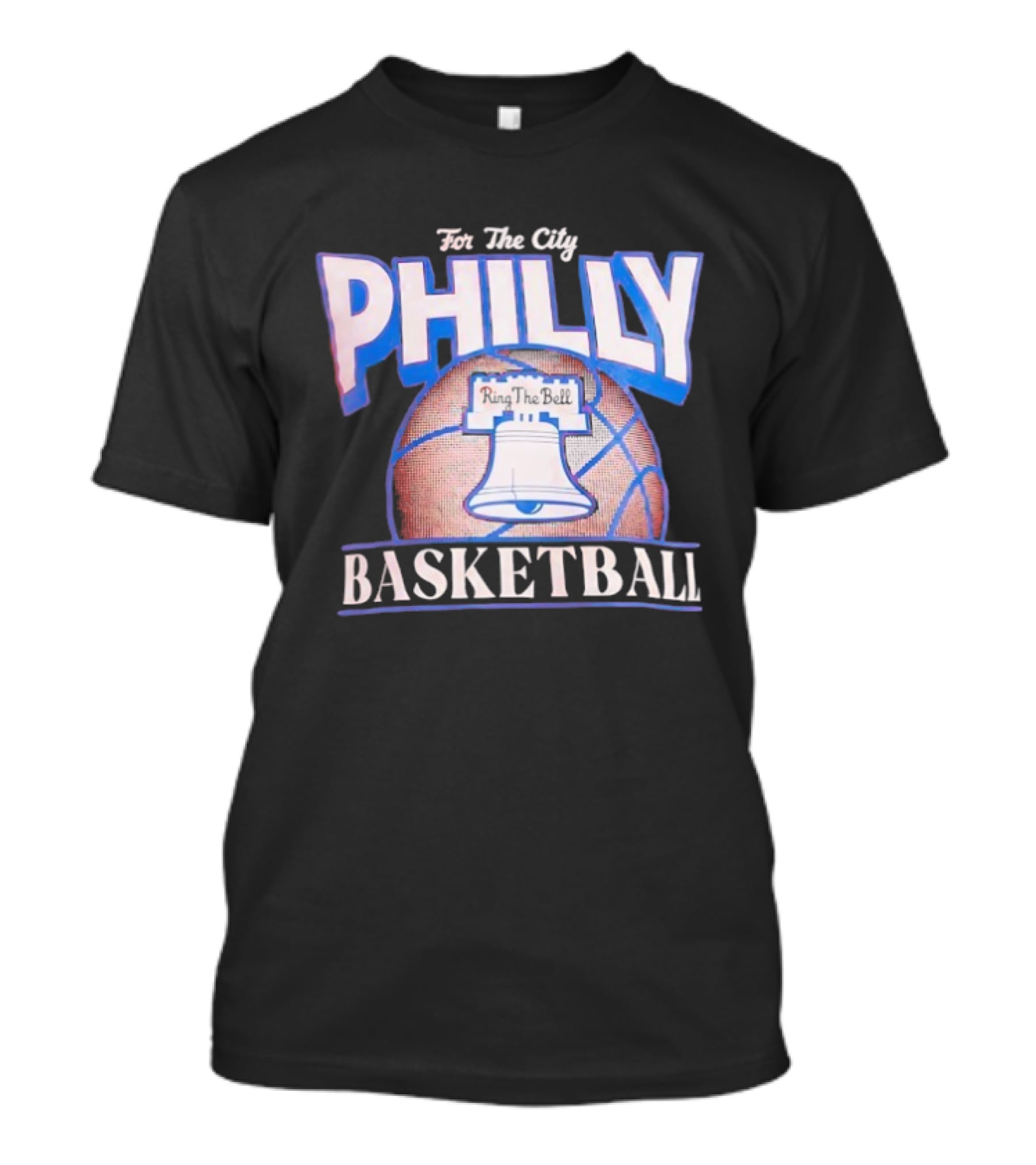 Philly Basketball For The City Liberty Bell T-Shirt