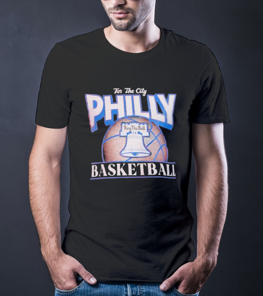 Philly Basketball For The City Liberty Bell T-Shirt