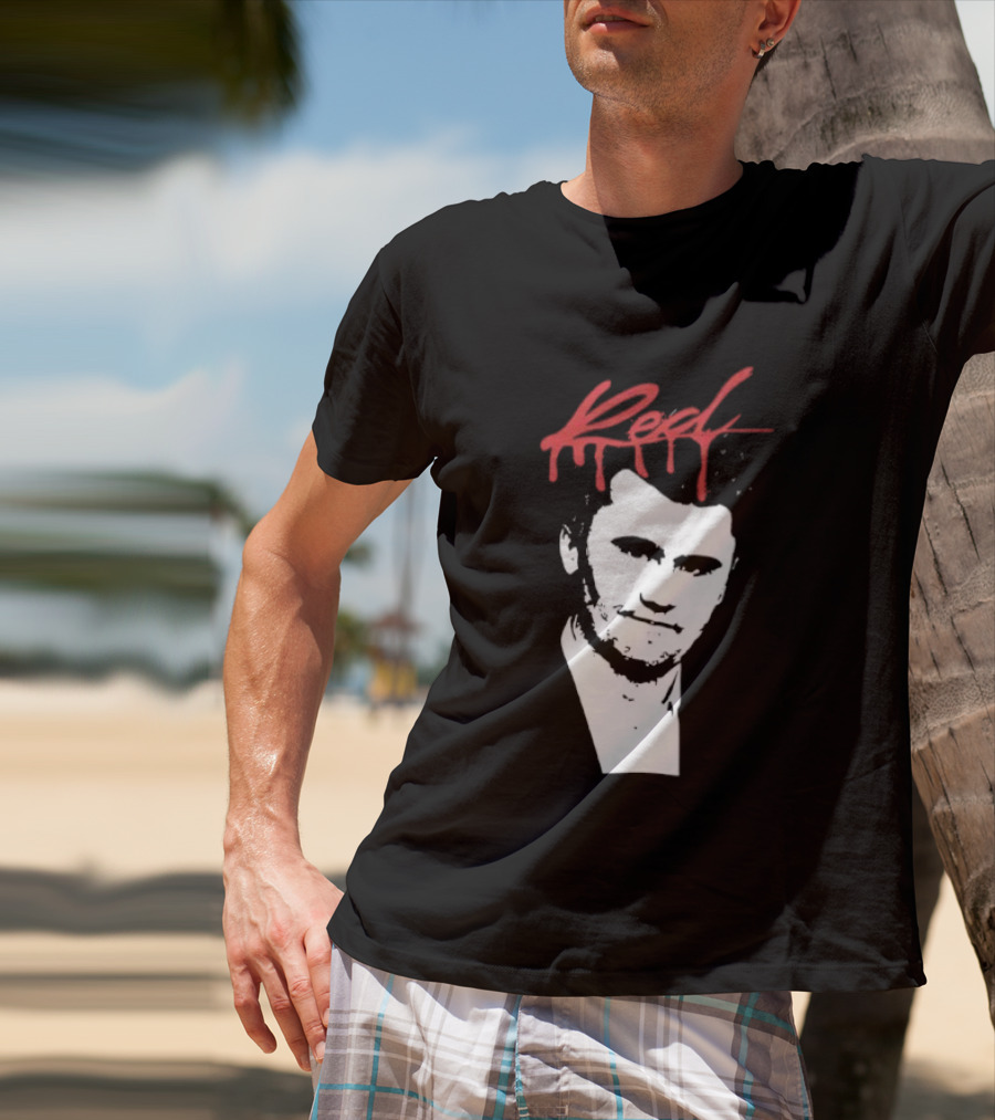 Red Charlie Kirk RIP T-Shirt