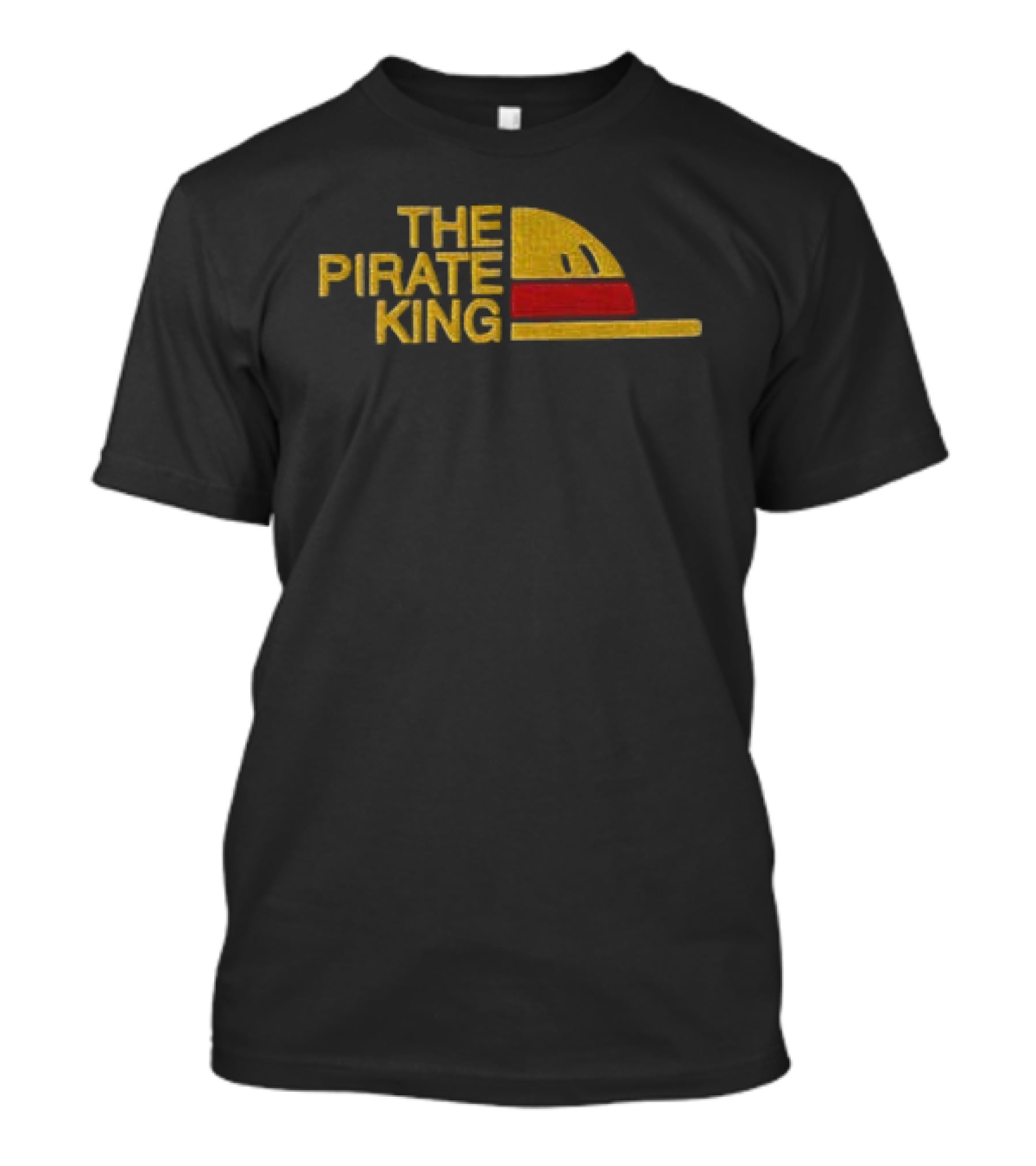The Pirate King One Piece Straw Hat Parody T-Shirt