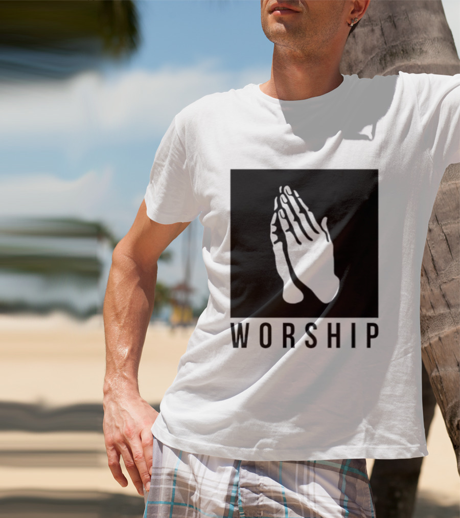 Pray Hands Worship T-Shirt