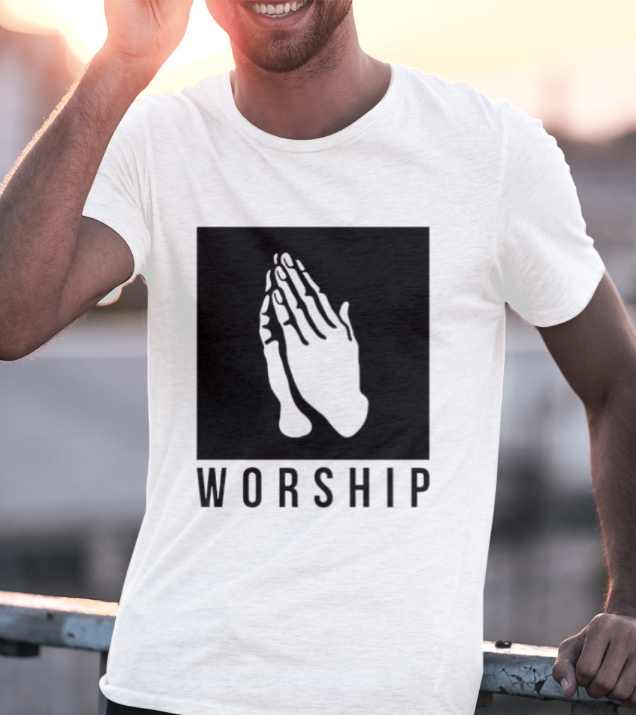 Pray Hands Worship T-Shirt