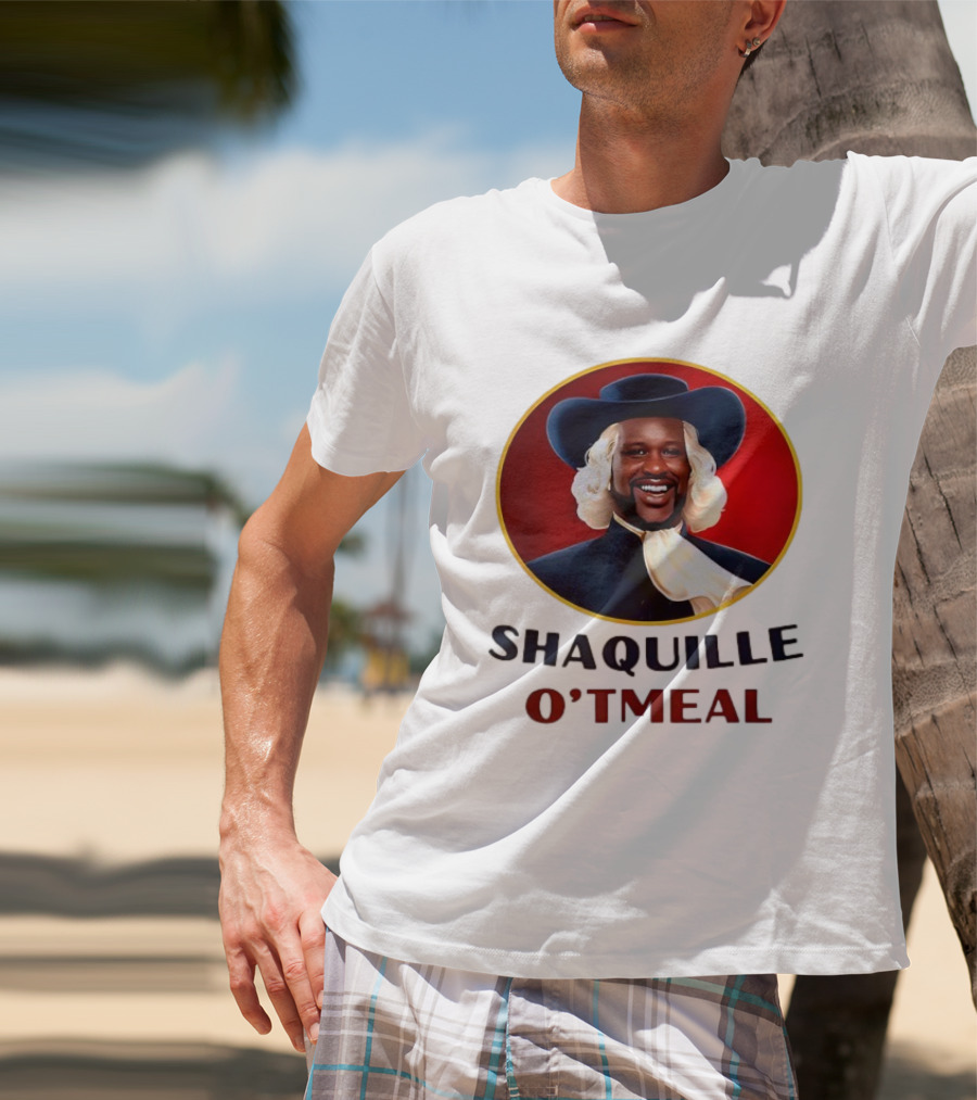 Shaquille Oatmeal Funny Meme Cereal Parody T-Shirt
