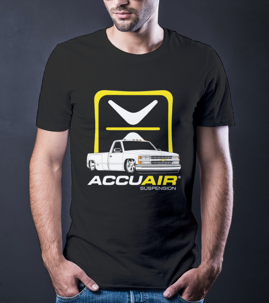 AccuAir Suspension Truck Emblem With Pickup T-Shirt