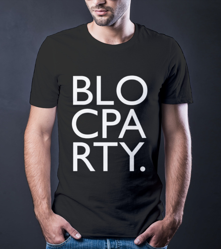 Bloc Party Band Music Fans Merchandise T-Shirt
