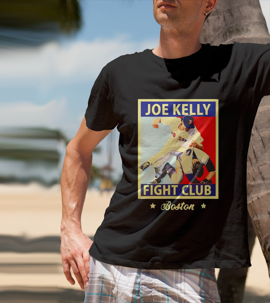 Boston Red Sox Joe Kelly Fight Club Iconic Showdown T-Shirt