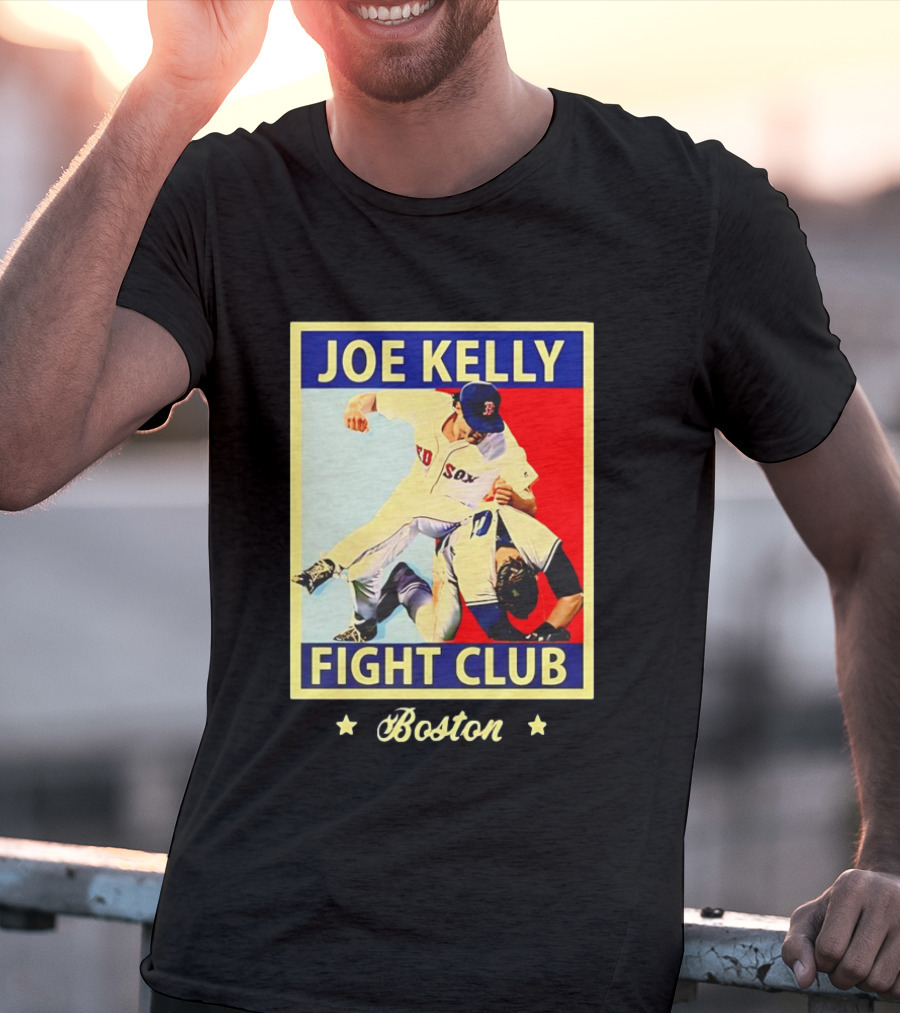 Boston Red Sox Joe Kelly Fight Club Iconic Showdown T-Shirt