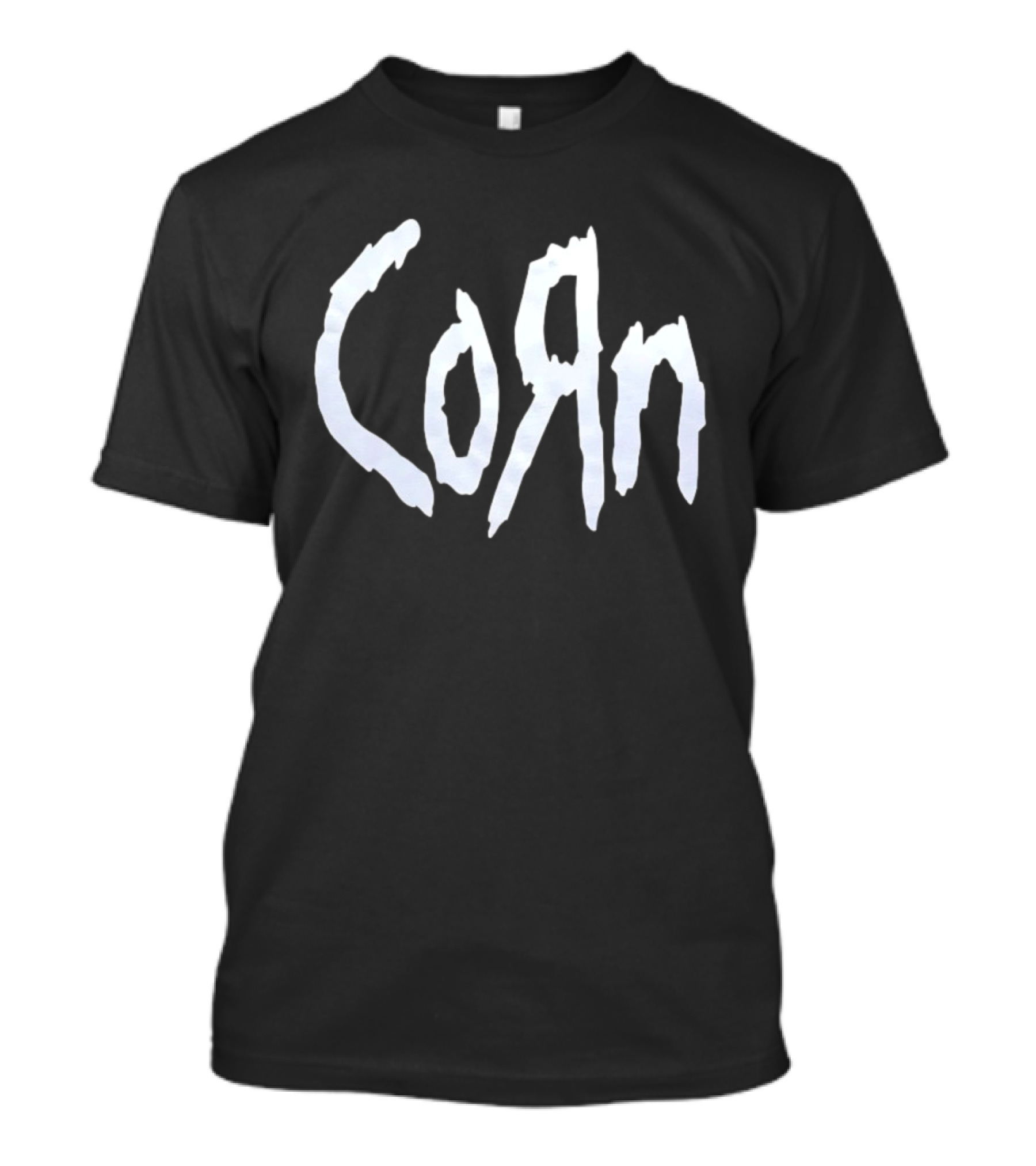 Corn Style Korn Band Font T-Shirt