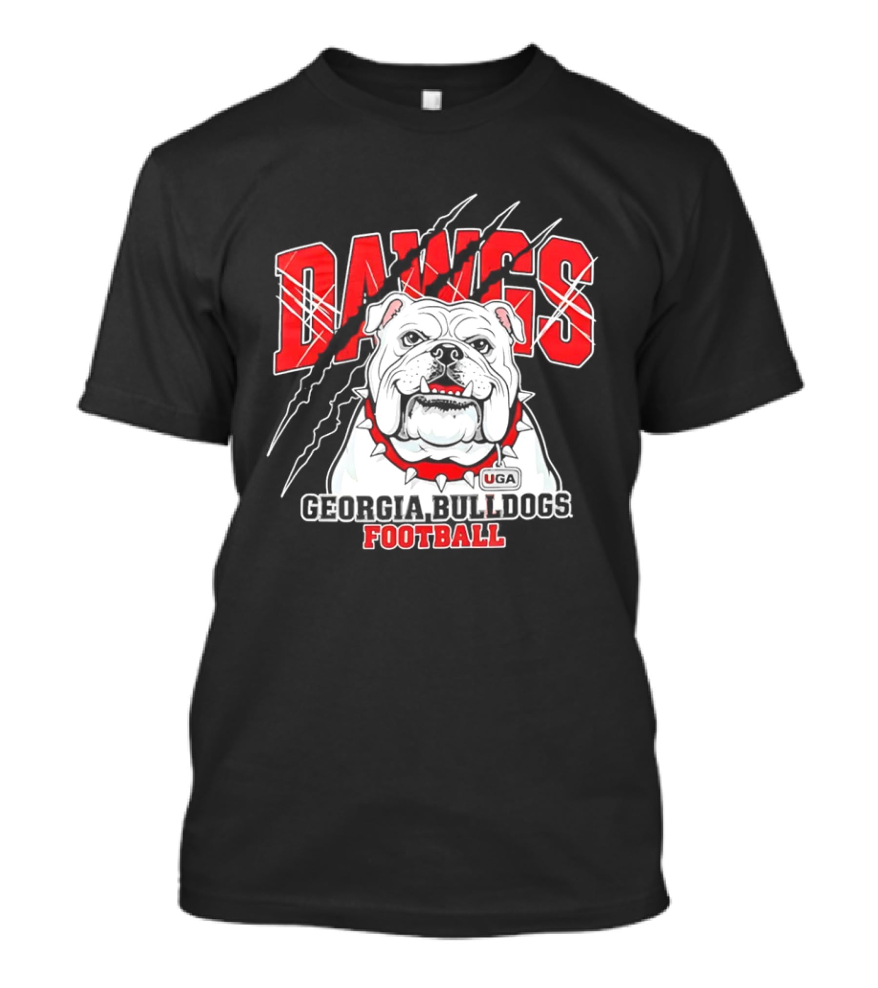 DAWGS Georgia Bulldogs UGA Football T-Shirt