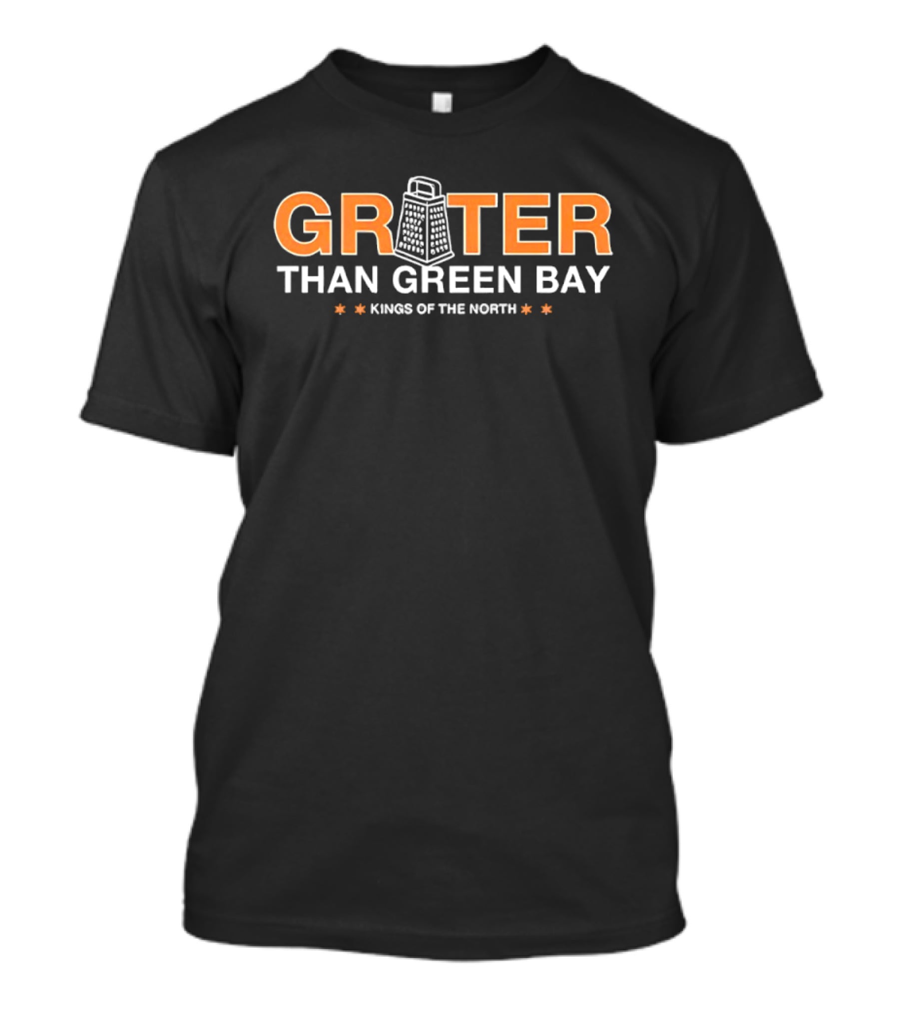 Chicago Bears Grater Than Green Bay Kings Of The North T-Shirt