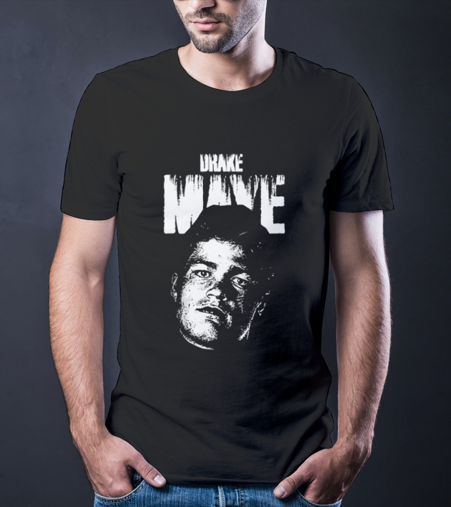 Drake Maye New England Patriots Black White T-Shirt