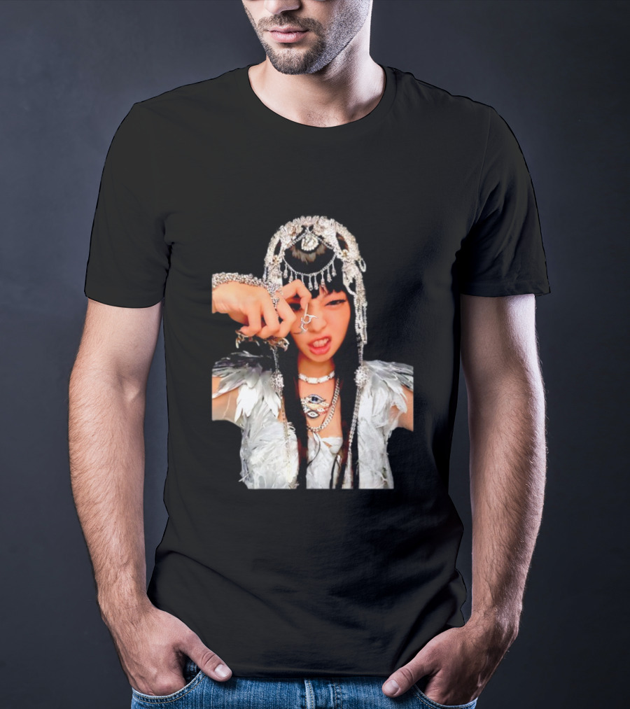 Jennie Blackpink Ruby Album Hip Hop Fashion T-Shirt