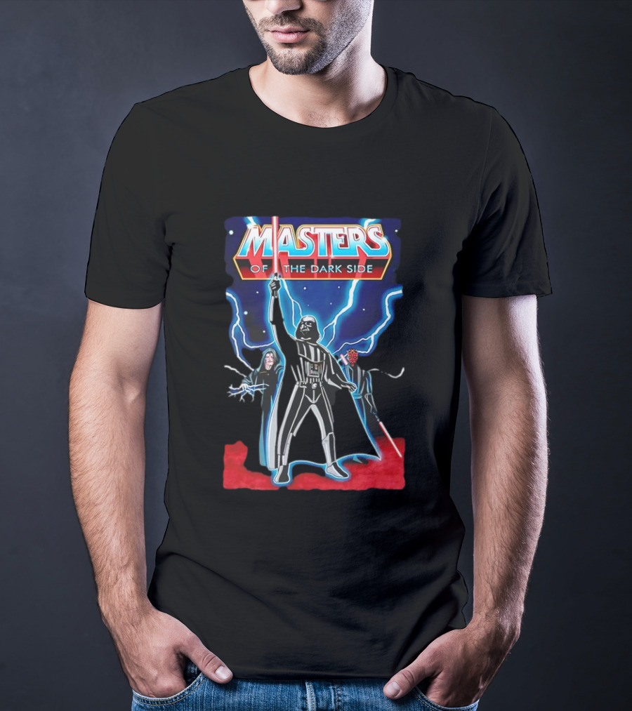 Masters Of The Dark Side Star Wars Darth Vader Emperor Palpatine Darth Maul T-Shirt