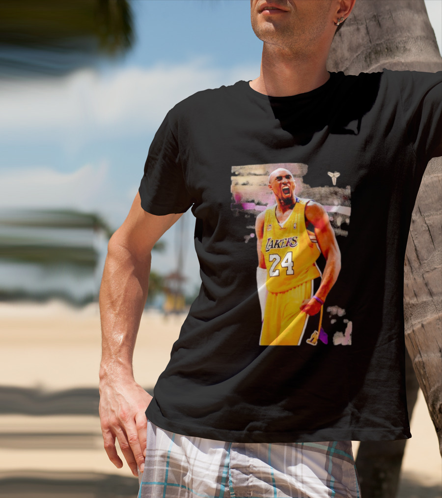 Kobe Bryant Los Angeles Lakers 24 Basketball T-Shirt