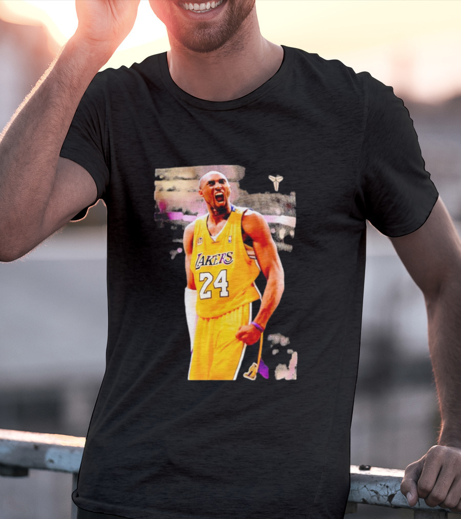 Kobe Bryant Los Angeles Lakers 24 Basketball T-Shirt