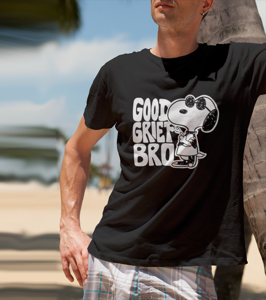 Snoopy Peanuts Good Grief Bro T-Shirt