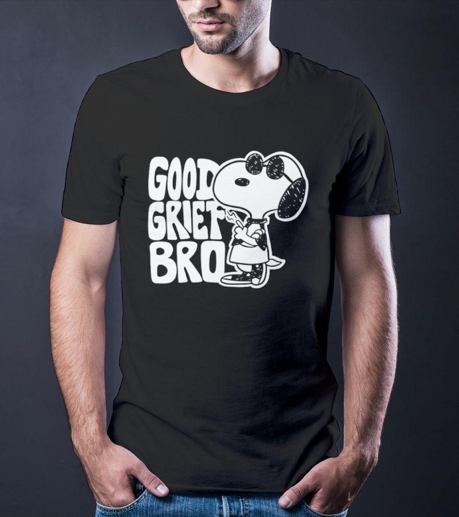 Snoopy Peanuts Good Grief Bro T-Shirt