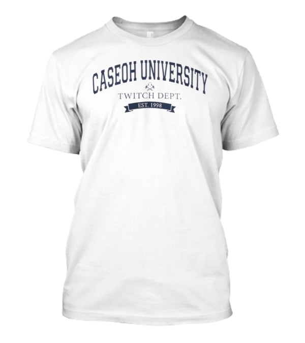 CaseOh University Twitch Dept Est 1998 T-Shirt