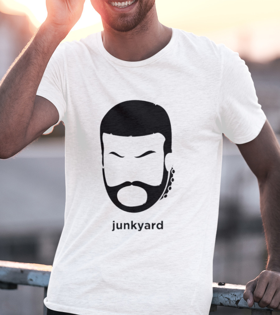WWF Wrestling Legend Junkyard Dog Big Face Retro Look T-Shirt