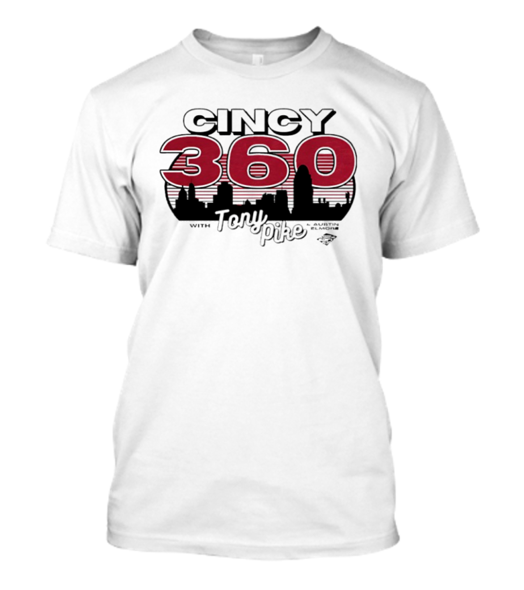 Tony Pike Cincy 360 Bold Red T-Shirt