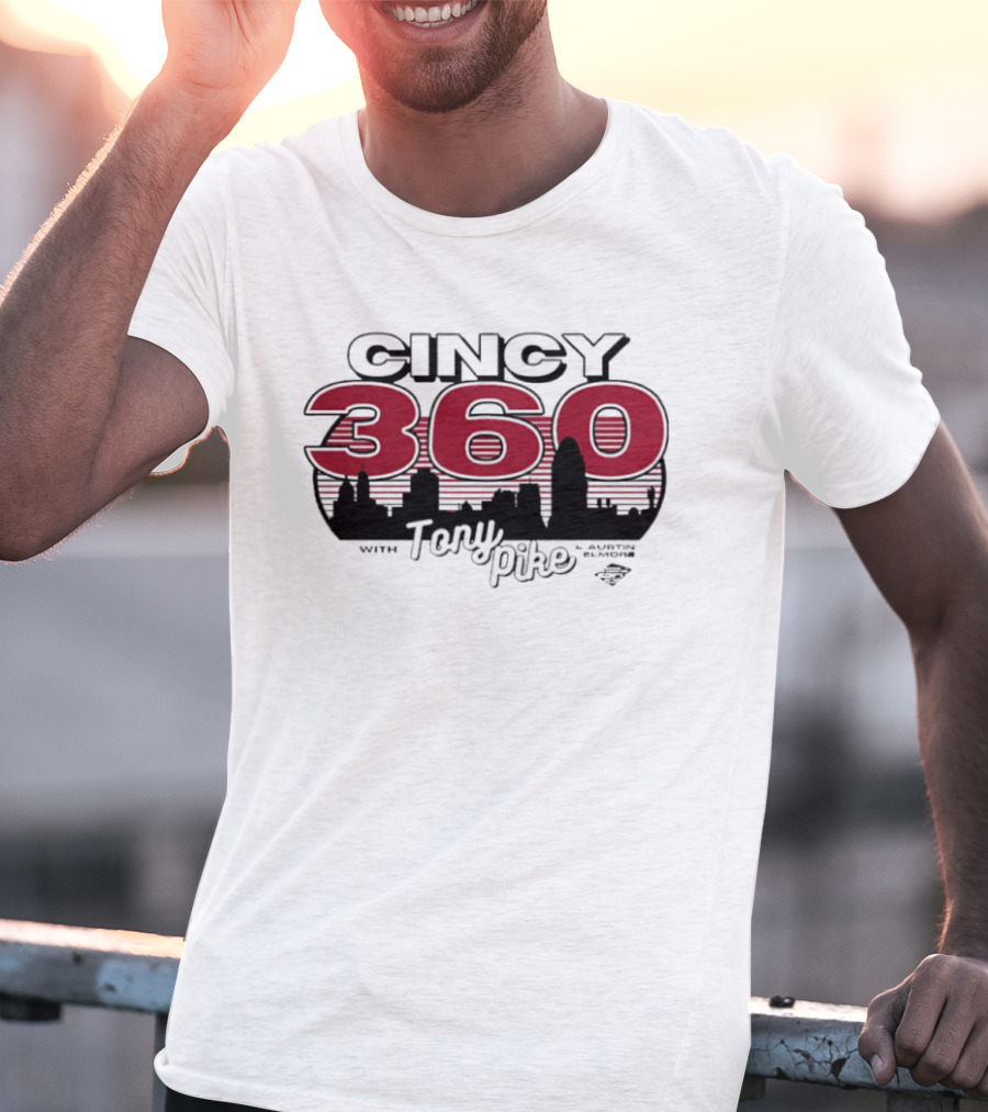 Tony Pike Cincy 360 Bold Red T-Shirt