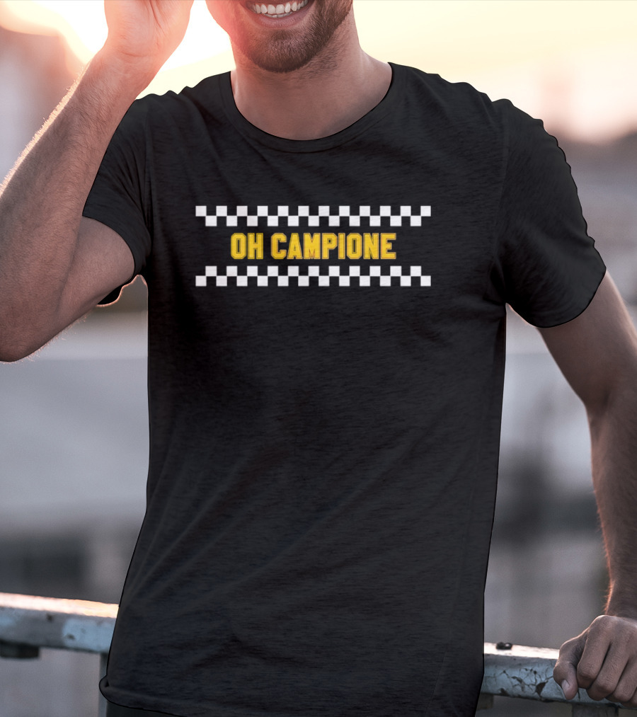 Oh Campione Liverpool FC Checkered T-Shirt
