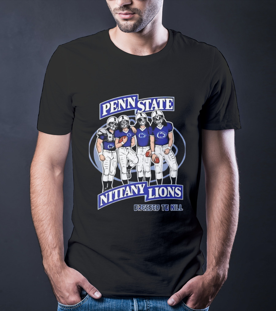 Penn State Nittany Lions Dressed To Kill Football Players T-Shirt