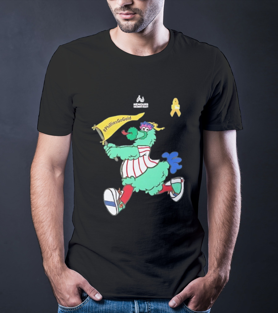 Nemours Childhood Partnership With Philadelphia Phillies #PhilliesGoGold T-Shirt