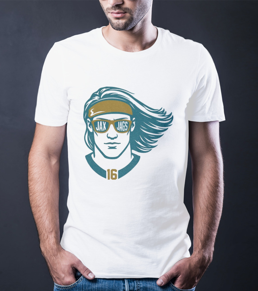 Trevor Lawrence Jax Jags Football Cartoon 16 T-Shirt