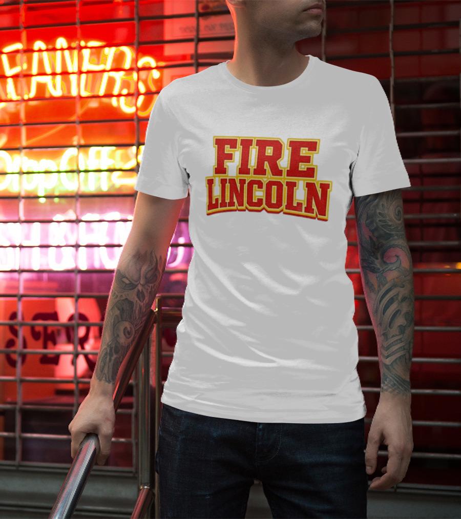 USC Coach Lincoln Riley Fire Lincoln Fan Demand T-Shirt