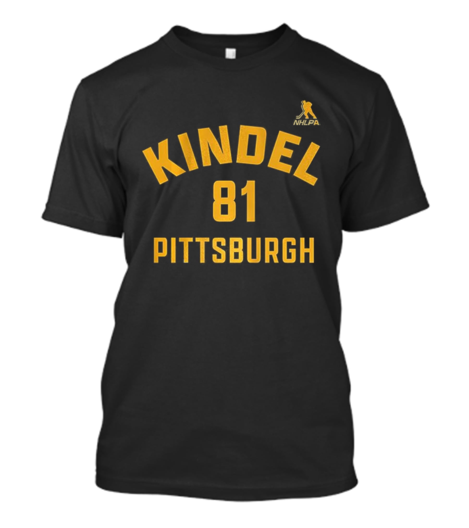 Pittsburgh Penguins 81 Kindel Name And Number Hockey Team T-Shirt