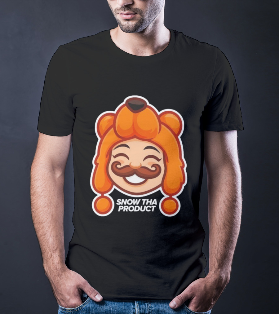 Snow Tha Product Everydaydays Mustache Bear Hat T-Shirt