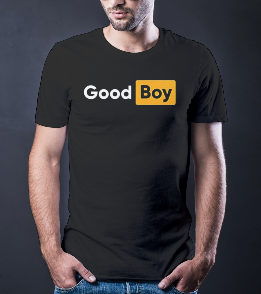 Good Boy Parody Block T-Shirt