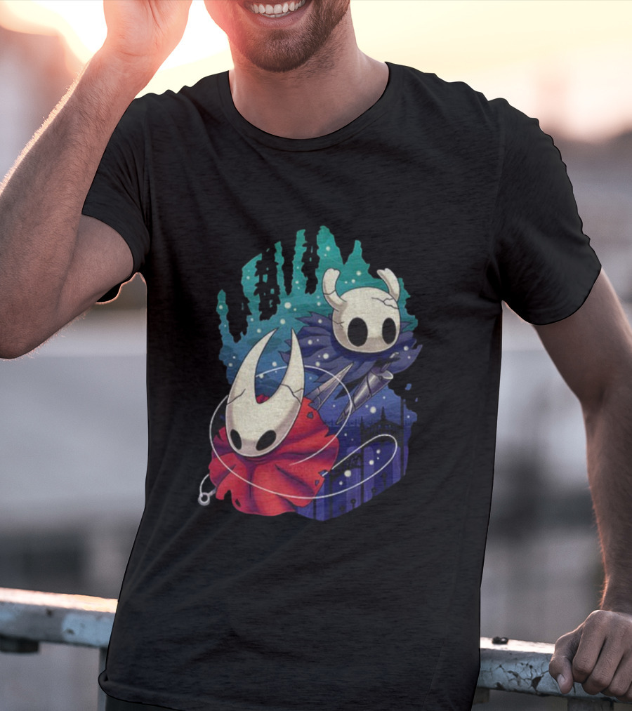 Protector Knight Silksong Hollow Knight Adventure T-Shirt