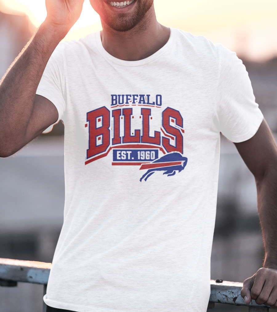 Buffalo Bills Est 1960 NFL Football Team T-Shirt