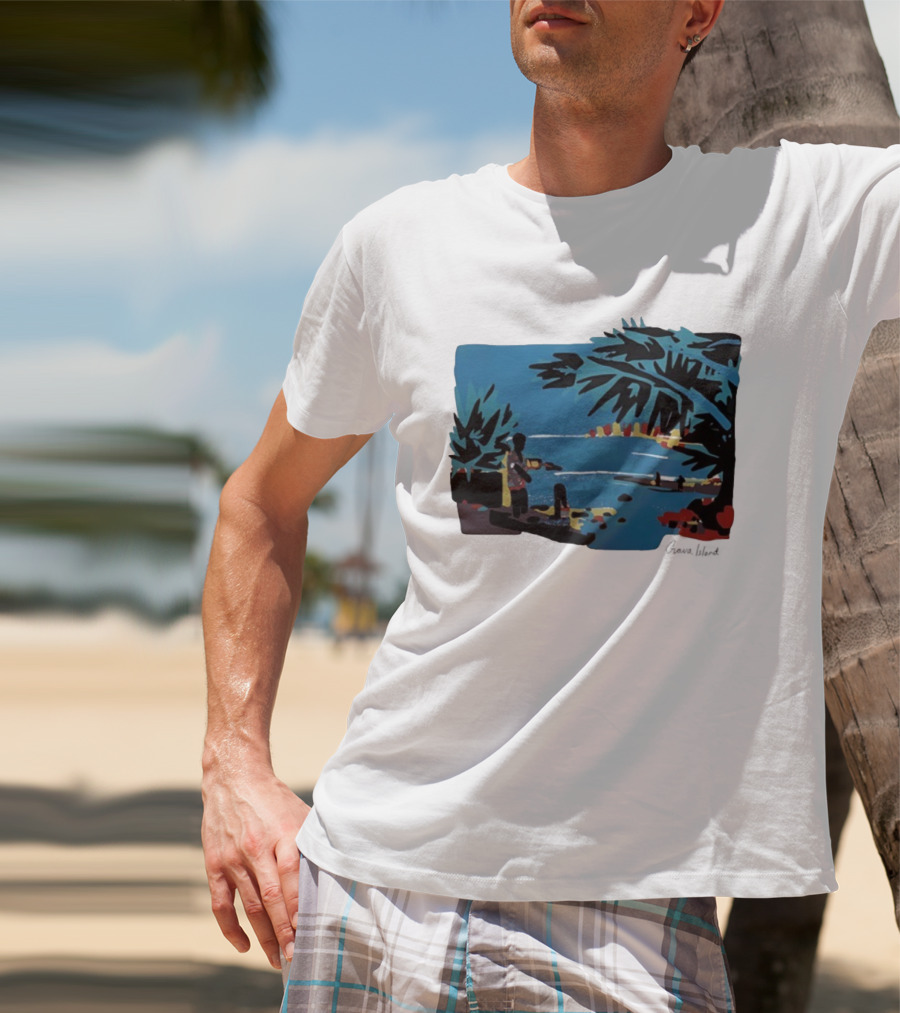 Childish Gambino Guava Island Tropical Vibes Scenic T-Shirt