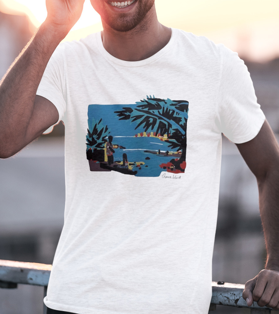 Childish Gambino Guava Island Tropical Vibes Scenic T-Shirt
