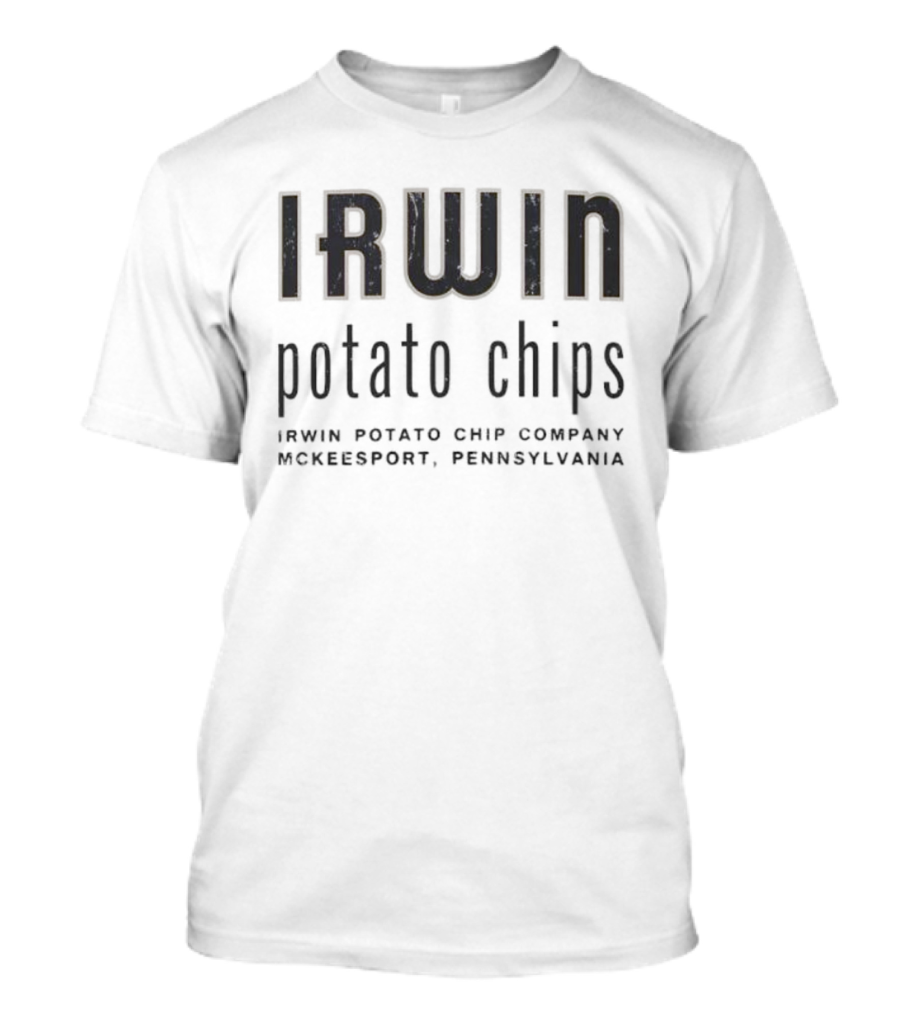 IRWIN Potato Chips Company McKeesport Pennsylvania T-Shirt