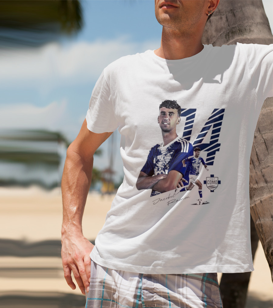 Jacobo Ramon 14 Como 1907 Players Collection Signature T-Shirt