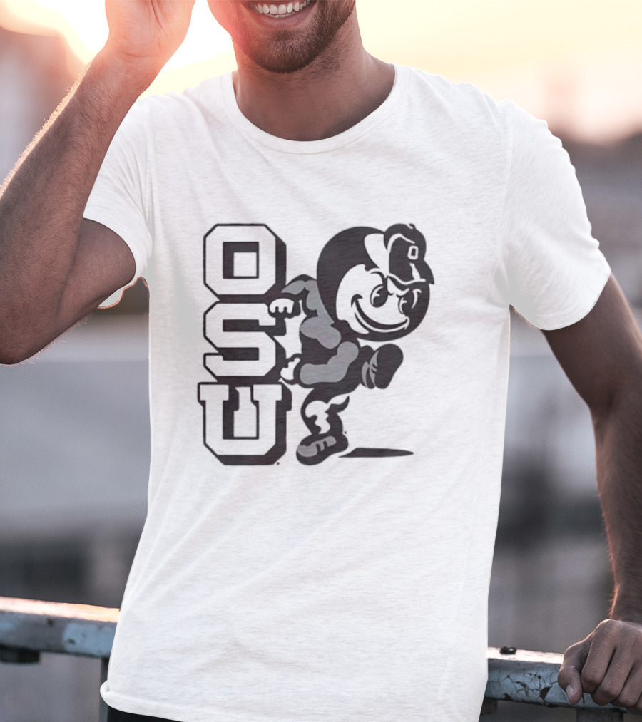 OSU Heritage Brutus Mascot Iconic Athletic Spirit T-Shirt