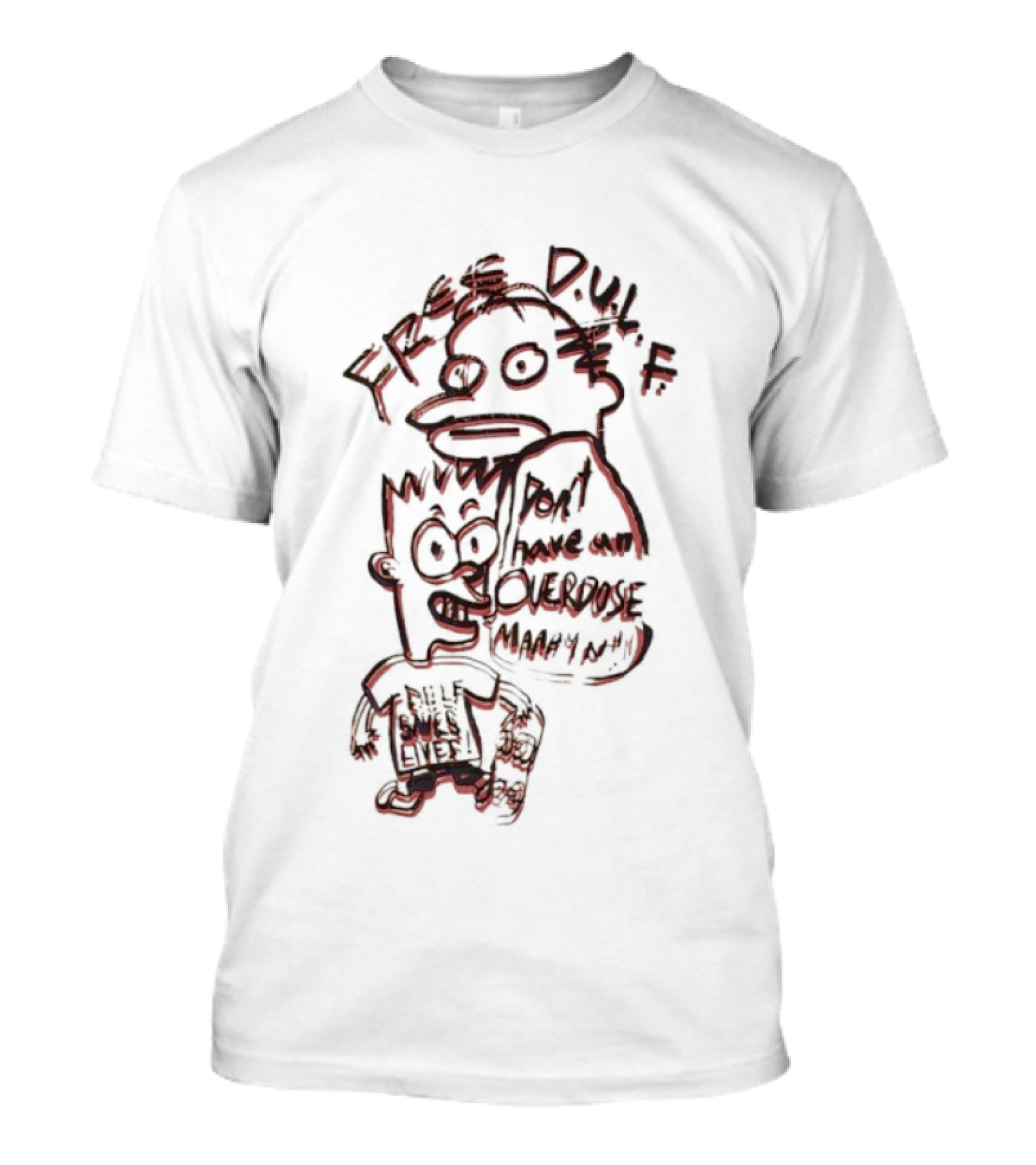 Free Dull Boy Under Oath With Slack Jaw T-Shirt