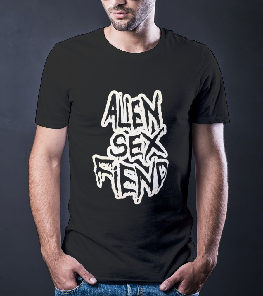 Alien Sex Fiend Bold Dripping T-Shirt