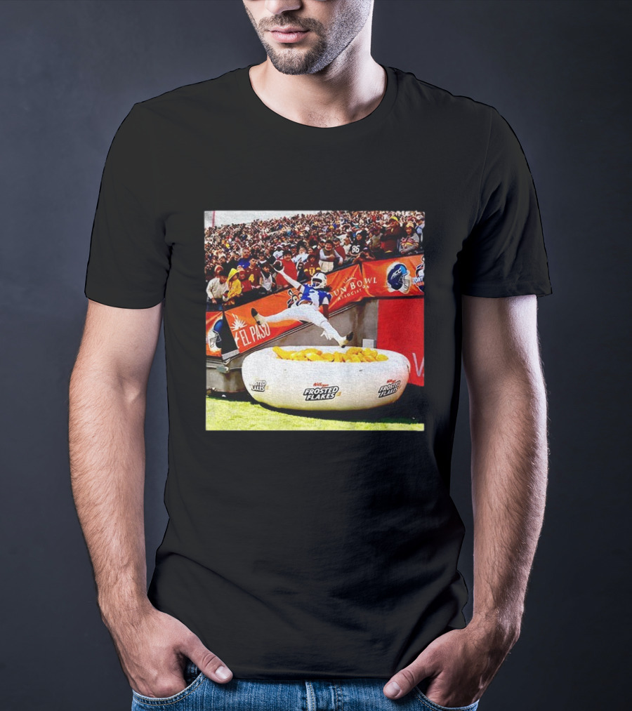 Que’Sean Brown Frosted Flakes Leap Tony The Tiger T-Shirt