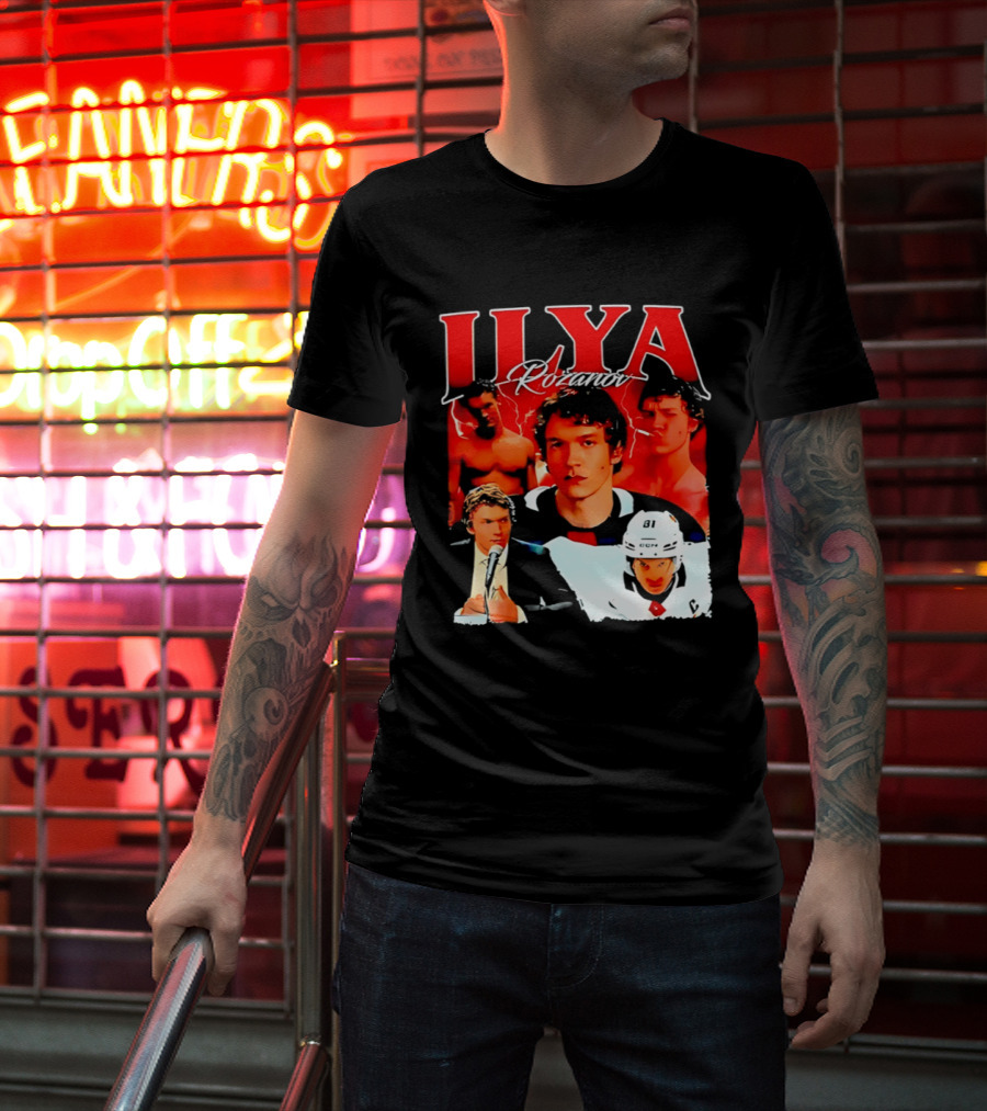 Ilya Rozanov Rivalry 90s Iconic Hockey Star T-Shirt